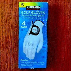 New leather golf gloves
